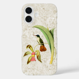  kolibrie met orchidee iPhone 16 hoesje