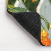 Kolibrie met Springzaad Bloem Muismat (Hoek)
