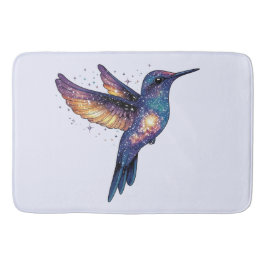 Kolibrie met Stary Night Sky Galaxy Bird Badmat