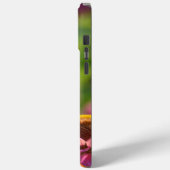 Kolibrie met Zinnia Bloemen Case-Mate iPhone Case (Achterkant / Links)