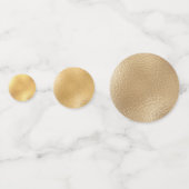 kolibrie Mint Groen Roze Goud Dank u Confetti (Achterkanten)