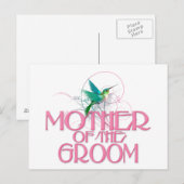 Kolibrie Moeder van de Bruidegom Briefkaart (Voorkant / Achterkant)