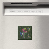 Kolibrie monogram E Magneet (Insitu (Vaatwasser))