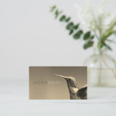 kolibrie | natuurfotograaf visitekaartje (Staand voorkant)