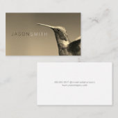 kolibrie | natuurfotograaf visitekaartje (Voorkant / Achterkant)