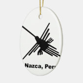Kolibrie Nazca, Peru Keramisch Ornament (Links)