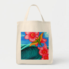 Kolibrie Oceaan Tote Bag
