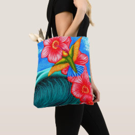Kolibrie Oceaan Tote Bag
