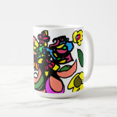 Kolibrie ontspant lente koffiemok (Voorkant rechts)