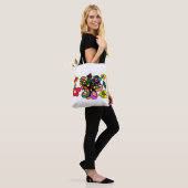 Kolibrie ontspant lente tote bag (Op model)