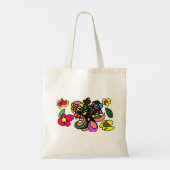 Kolibrie ontspant lente tote bag (Achterkant)