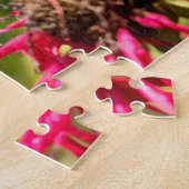 Kolibrie op een bloeiende plant legpuzzel (Zijkant)