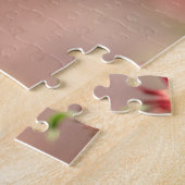 Kolibrie op een bloeiende plant legpuzzel (Zijkant)