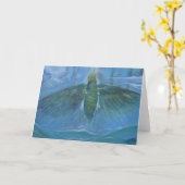 Kolibrie oplopend kaart (Gele Bloem)