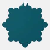 Kolibrie Ornament Kaart (Achterkant)