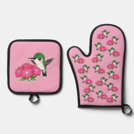 Kolibrie  ovenwant & pannenlap set