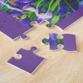 Kolibrie Paarse Puzzel (Zijkant)