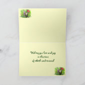 kolibrie Pasen Feestdagen Kaart (Binnen)