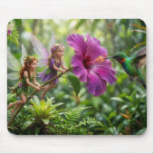 Kolibrie Pixie Helpers Muismat (Voorkant)