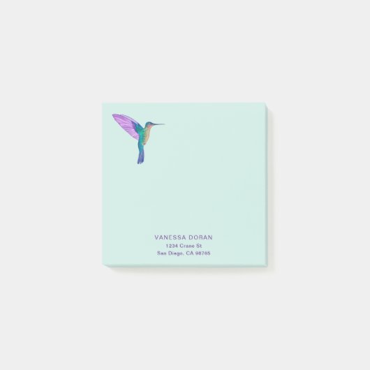Kolibrie Post-it® Notes (Voorkant)