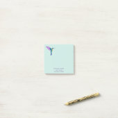 Kolibrie Post-it® Notes (Op bureau)