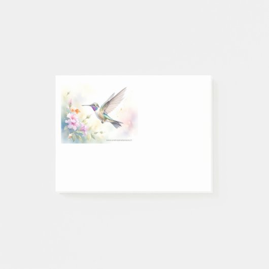 Kolibrie Post-it® Notes (Voorkant)