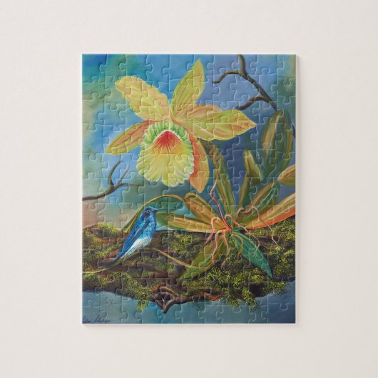 Kolibrie Puzzel (Verticaal)