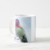 Kolibrie - Roze gekeelde Anna's kolibrie Koffiemok (Voorkant links)