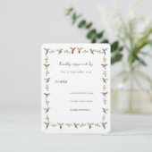 Kolibrie RSVP (Staand voorkant)