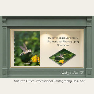 Kolibrie Sanctuary Professioneel Fotografie Notitieboek
