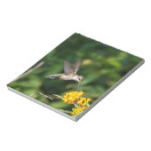 Kolibrie Sanctuary Professionele fotografie Notitieblok (Linkerzijde)