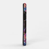 Kolibrie Schattige Floral Case-Mate iPhone Case (Achterkant/rechts)