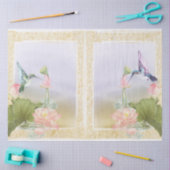 Kolibrie Serie Design 2 Tissuepapier (Craft)