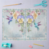 Kolibrie Serie Ontwerp 1 Tissuepapier (Craft)