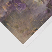 Kolibrie & , Shabby Chic Floral Tissuepapier (Detail)