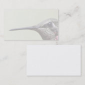 kolibrie sluit visitekaartje (Voorkant / Achterkant)