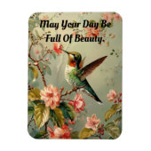  kolibrie soepele fotomagneet magneet (Verticaal)