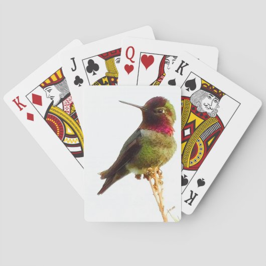 "Kolibrie" Speelkaarten (Achterkant)