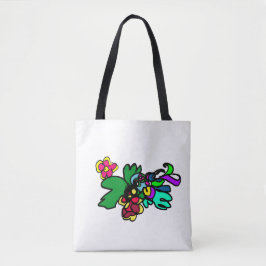 Kolibrie stijl  tote bag