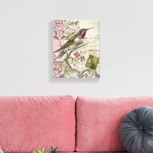  kolibrie...stretched canvas (Insitu (Woonkamer))