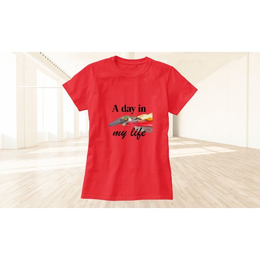 Kolibrie T-shirt Een dag in mijn leven
