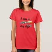 Kolibrie T-shirt Een dag in mijn leven (Voorkant)