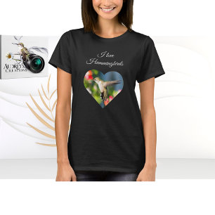 Kolibrie T-shirt "Ik hou van kolibries"