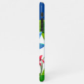 Kolibrie te midden van Natuur's Beauty, Serenade W iPhone Hoesje (Linkerkant)