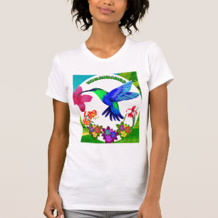 Kolibrie te midden van Natuur's Beauty, Serenade W T-shirt
