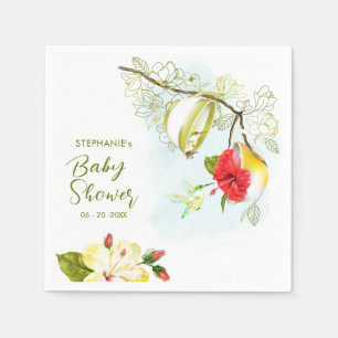 Kolibrie Thee Feestje Baby Shower Servet
