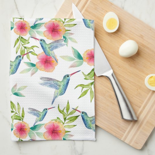 Kolibrie Theedoek (Quarter Fold)