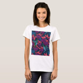 Kolibrie tuin t-shirt (Voorkant volledig)