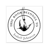 kolibrie uit de Bibliotheek van Zelfinktende Stempel (Design)