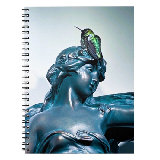 kolibrie uitzicht notitieboek (Voorkant)